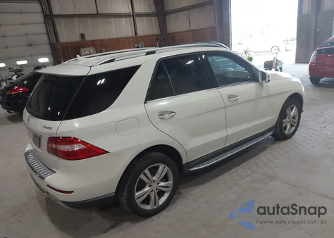 2013 Mercedes-Benz Ml 350 4Matic from USA, damaged, VIN 4JGDA5HBXDA128906